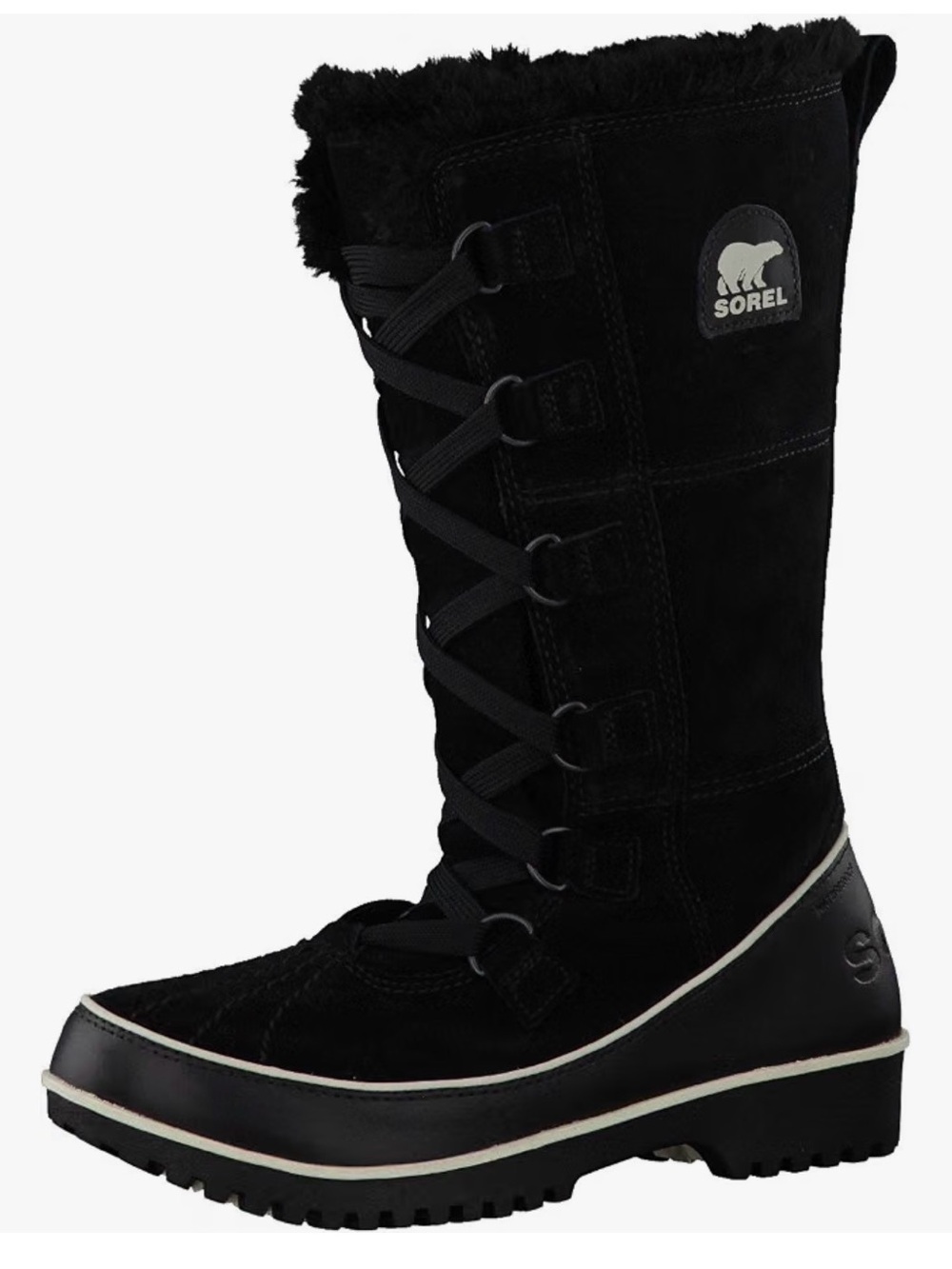 Excellent Condition Sorel Tivoli II High Women's Winter Boots Black US 8
